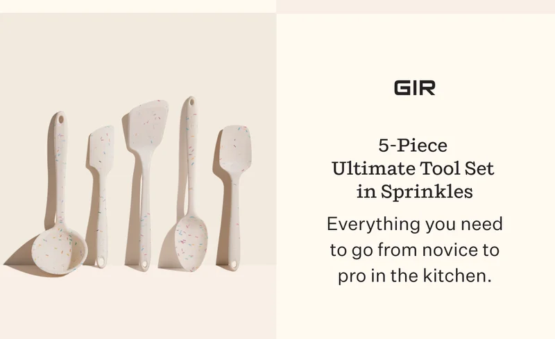 GIR 5-Piece Ultimate Set in Sprinkles Everything you need to go from novice to pro in the kitchen.