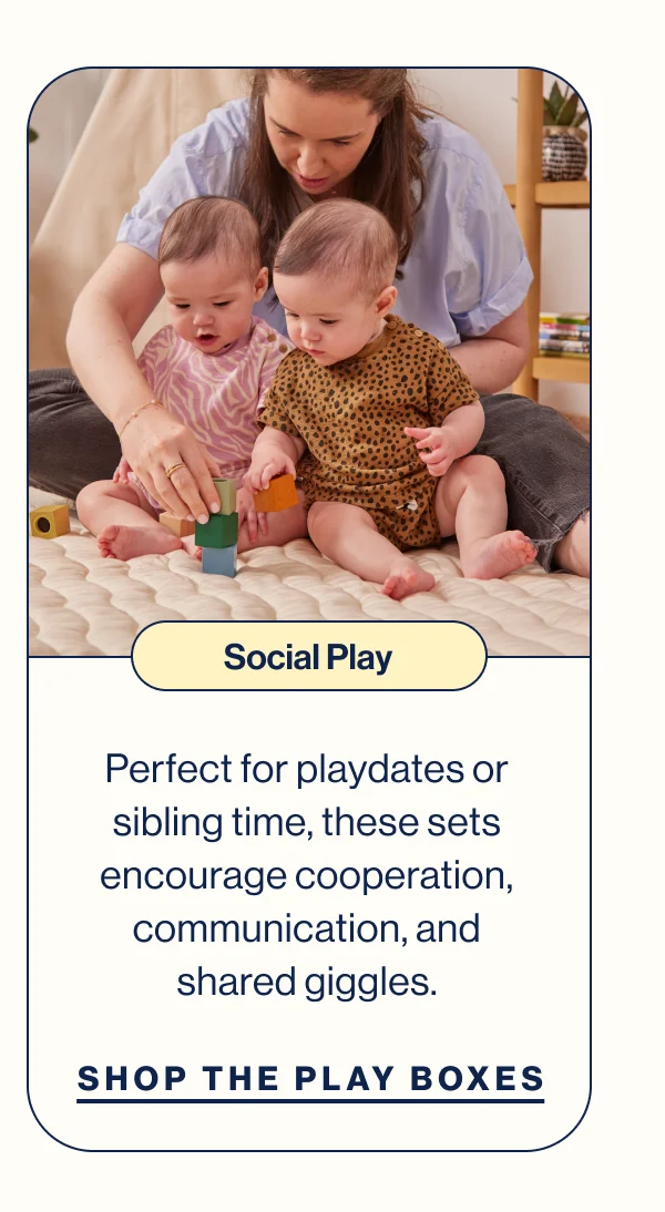 Social Play- Perfect for playdates or sibling time, these sets encourage cooperation, communication, and shared giggles.