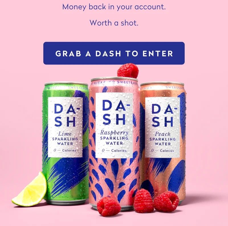 Grab a DASH to enter