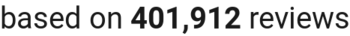 number of reviews