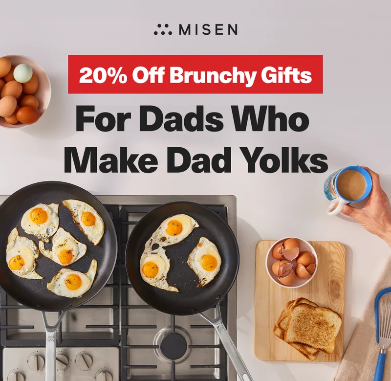 20% Off Brunchy Gifts. For Dads Who Make Dad Yolks