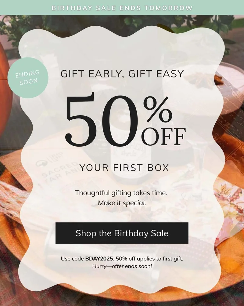 Shop the Birthday Sale