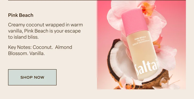 5% AHA Serum Deo - Pink Beach