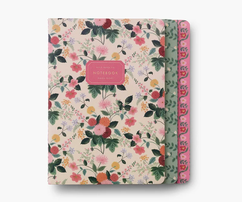 Image of Stitched Notebook Set - Dahlia