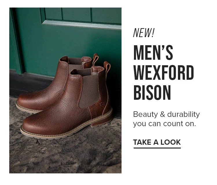 NEW! MEN'S WEXFORD BISON | TAKE A LOOK