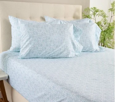 Home Reflections Double Brushed Sheet Set w/ Extra Cases
