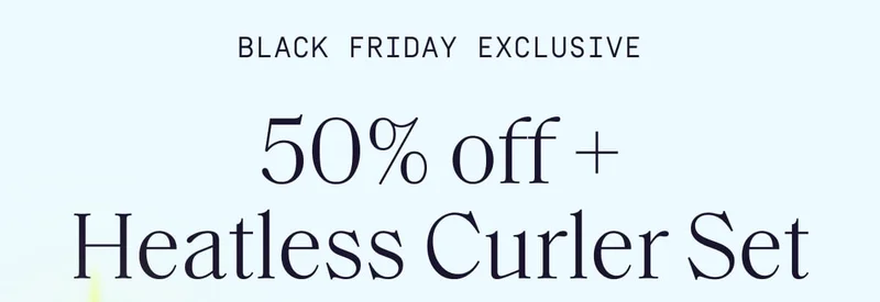 Black Friday Exclusive