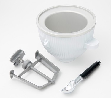 KitchenAid Ice Cream Maker Attachment w/ Ice Cream Scoop