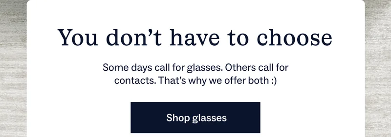 Shop glasses