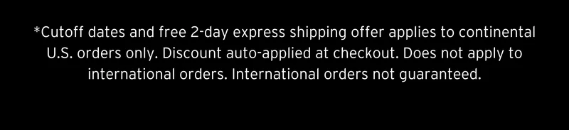 [ Order Now for Free Express Shipping ]