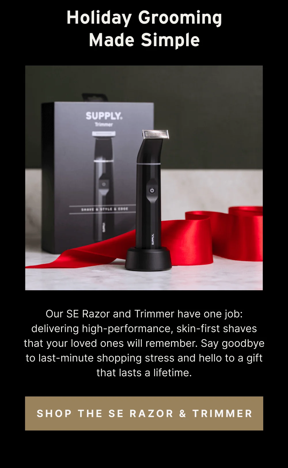[ Shop the SE Razor & Trimmer ]