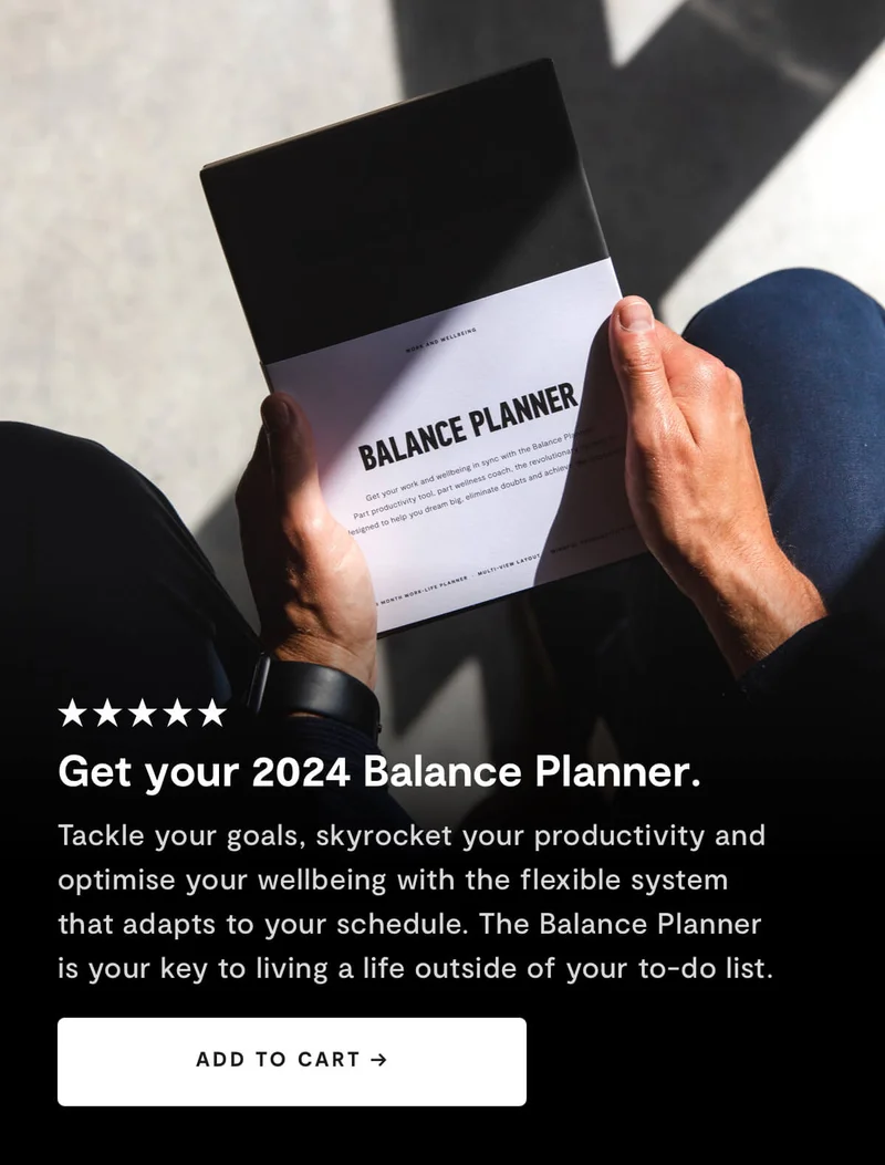 Shop 2024 Balance Planner