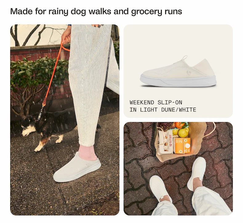Made for rainy dog walks and grocery runs