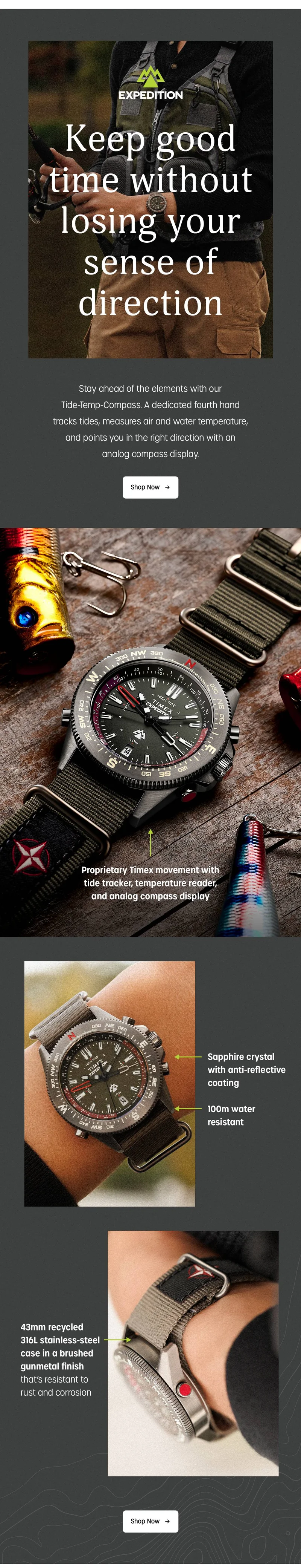 Expedition Tide-Temp-Compass | Shop Now