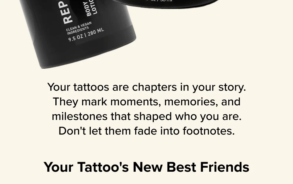 Your Tattoo's New Best Friends