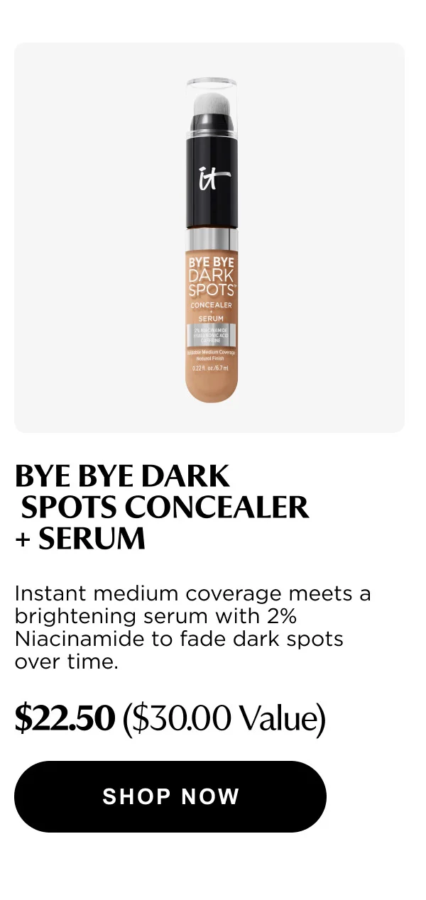 BYE BYE DARK SPOTS CONCEALER + SERUM