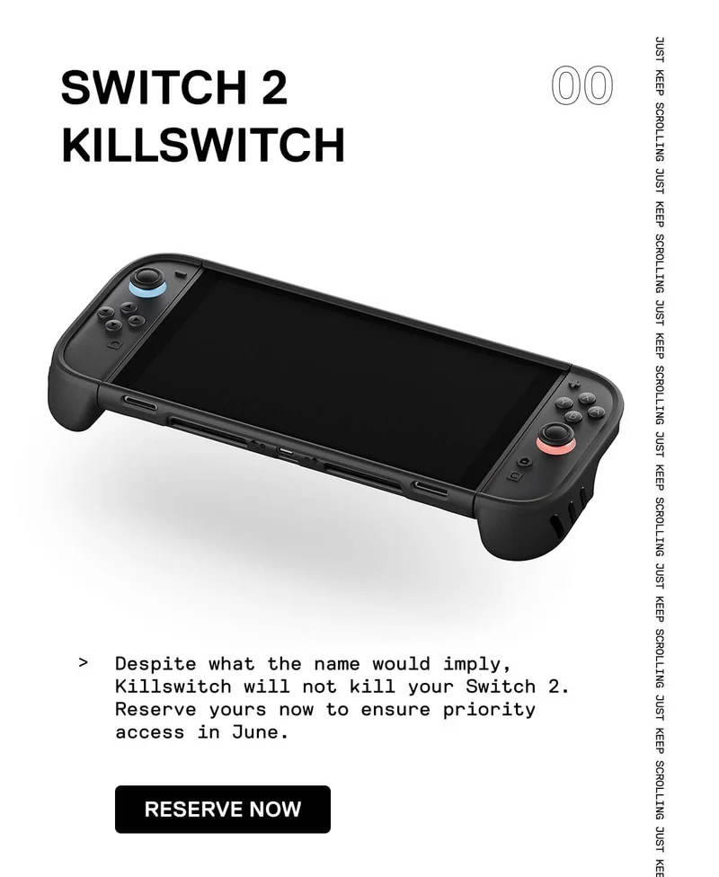 Switch 2 Killswitch: Reserve Now