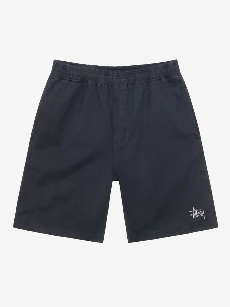 Image of Stussy Heavy Jersey Short - Black