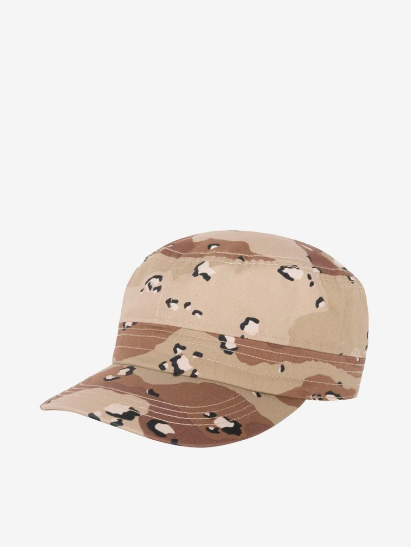 Image of Stussy Cadet Helvetica Logo Cap - Camo