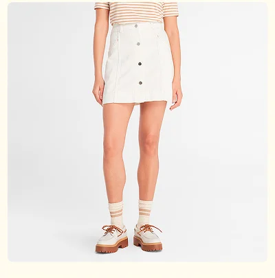 Women's White Skirt
