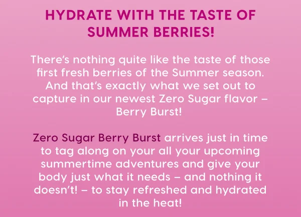Hydrate with a classic