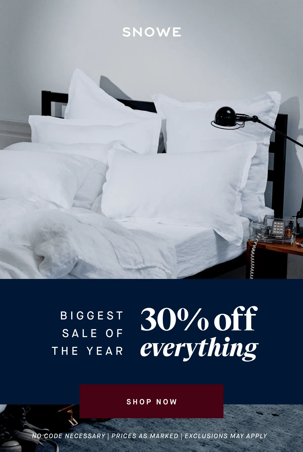 Here’s a head-start 20% OFF EVERYTHING GO GIFTING No code necessary |  Exclusions may apply