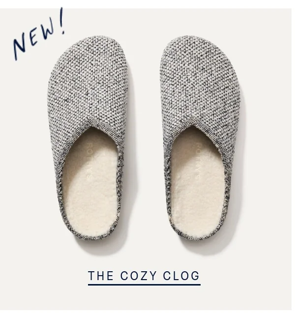 New! THE COZY CLOG