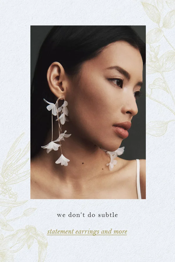 statement earrings and more