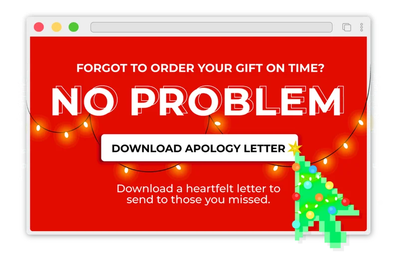 Forgot to order your gift on time?