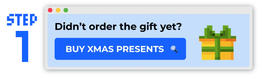 Didn't order the gift yet?