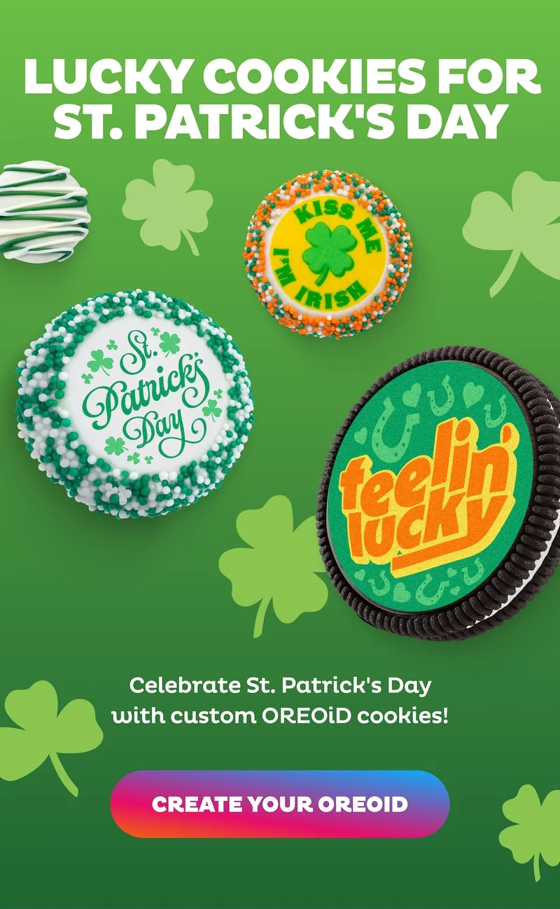 Create Your Lucky Cookies for St. Patrick's Day