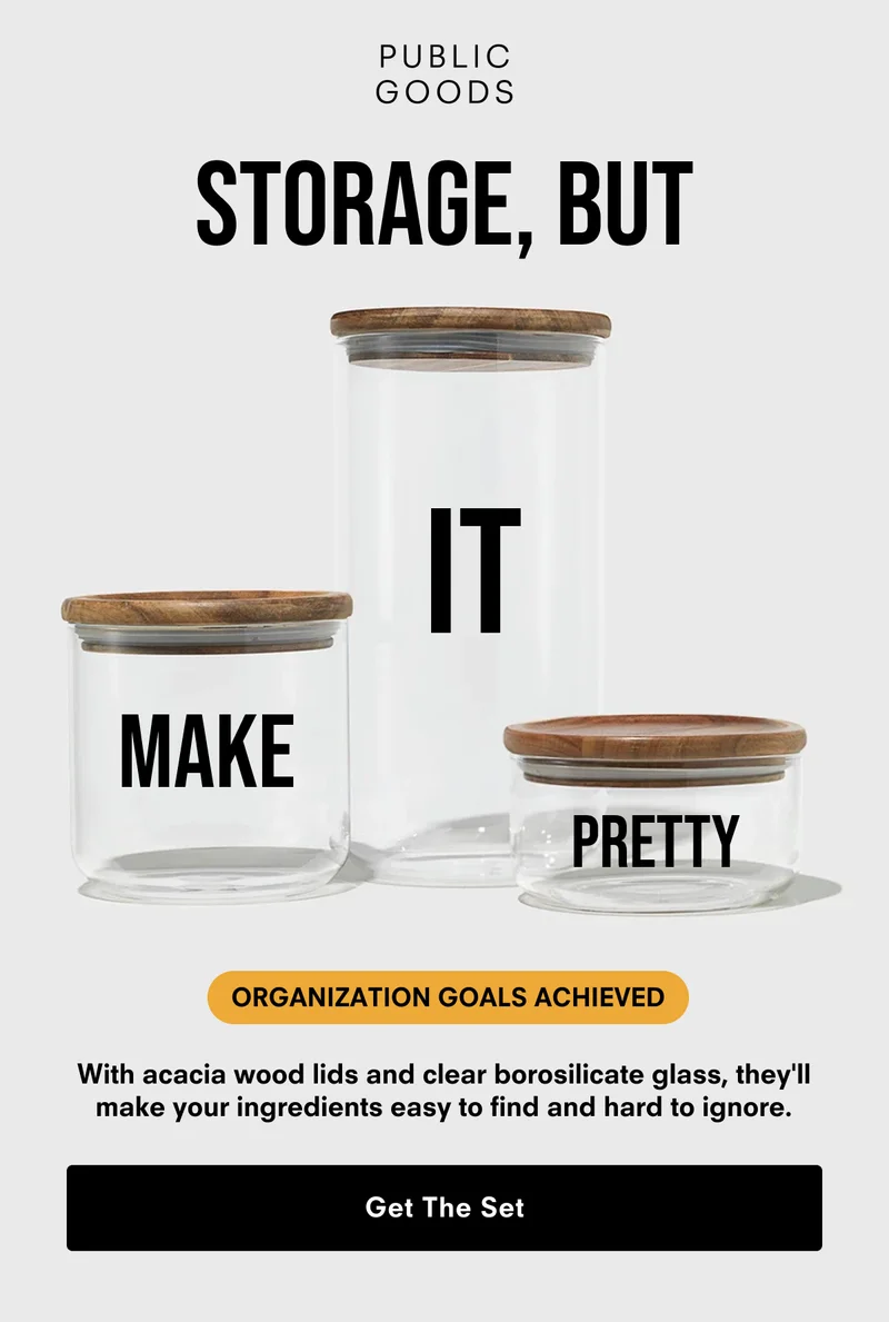 Storage, But Make It Pretty. Get The Set.