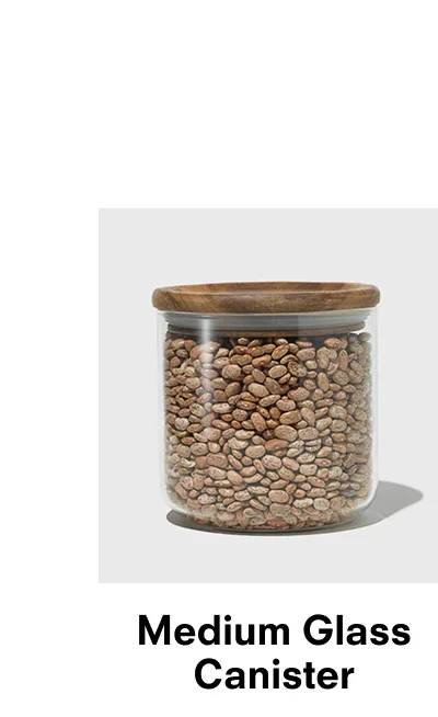 Medium Glass Canister