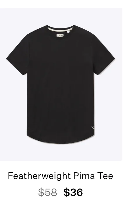 Featherweight Pima Tee