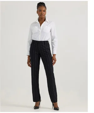 Women's Wrinkle Free Relaxed Fit Straight Leg Pant