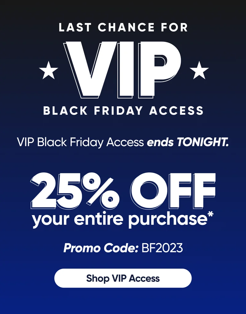 VIP Black Friday 25% Off Promo Code BF2023