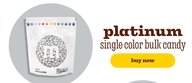 PLATINUM SINGLE COLOR BULK CANDY