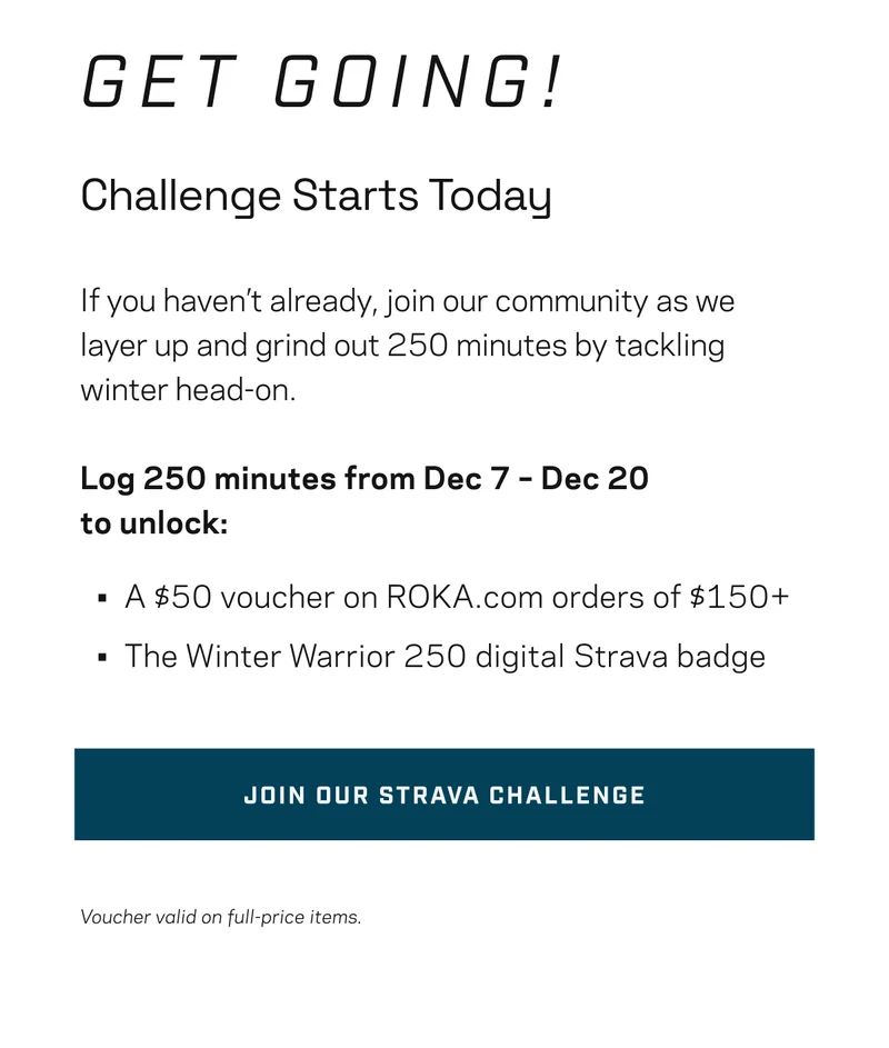 Join our Strava Challenge