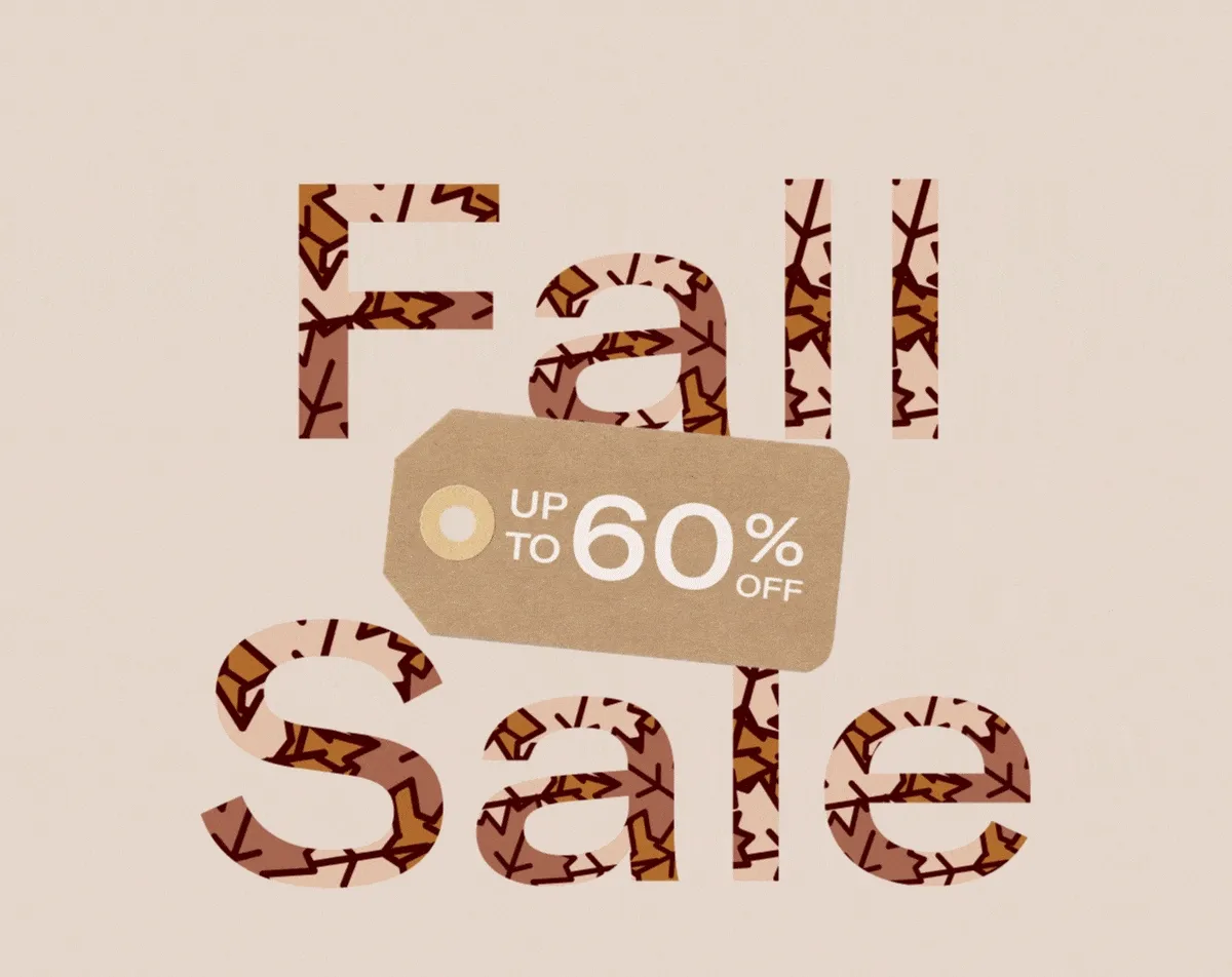 Fall Sale