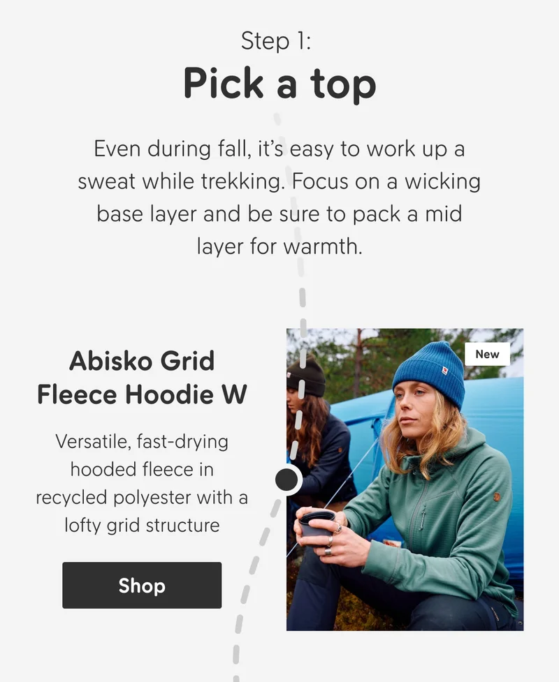 Abisko Grid Fleece Hoodie W