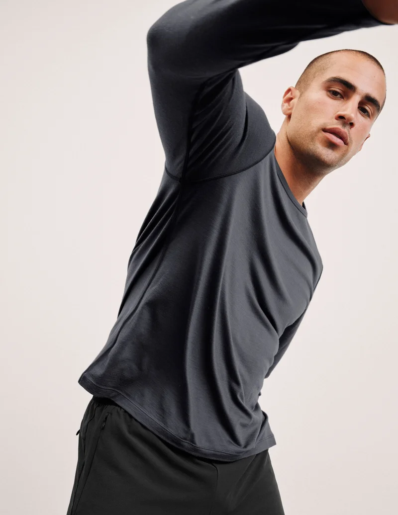 Image of Warm Wick Merino Wool Long Sleeve Crew