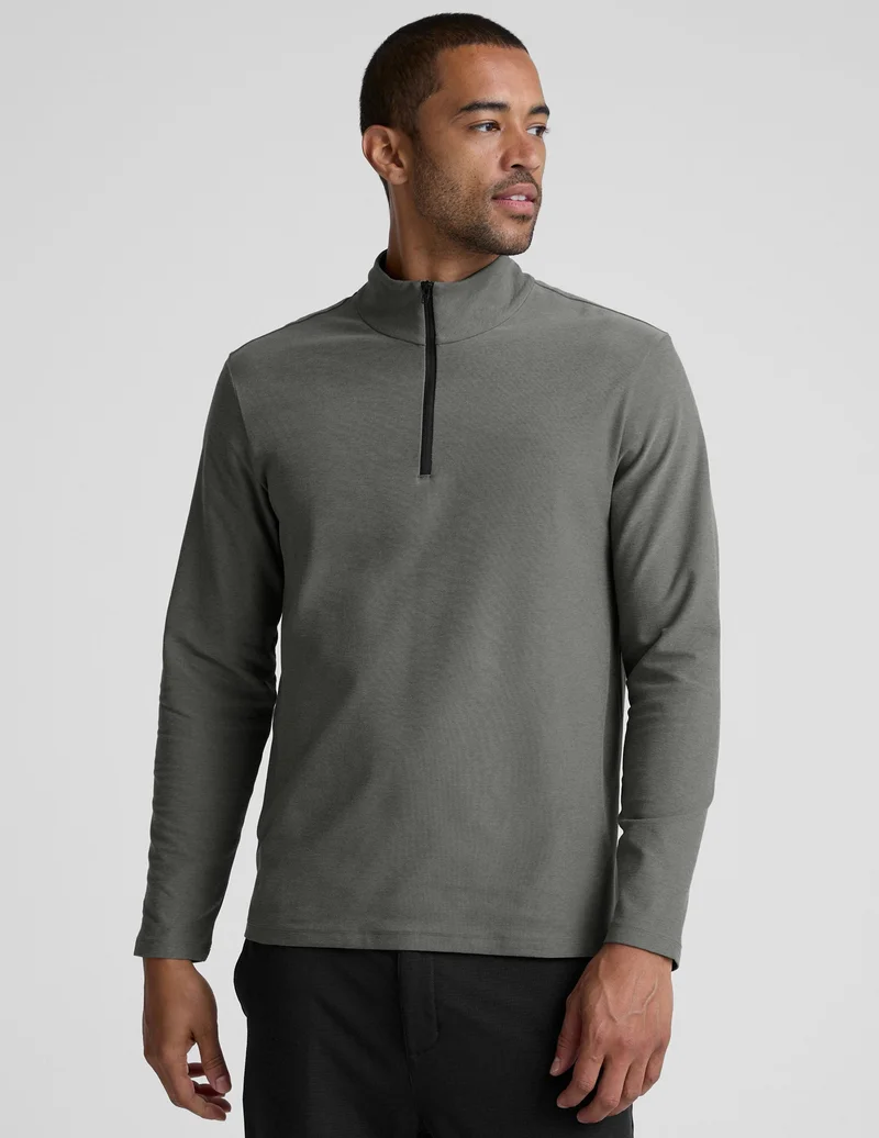 Image of Spacedye Terrain Men's Quarter Zip Pullover