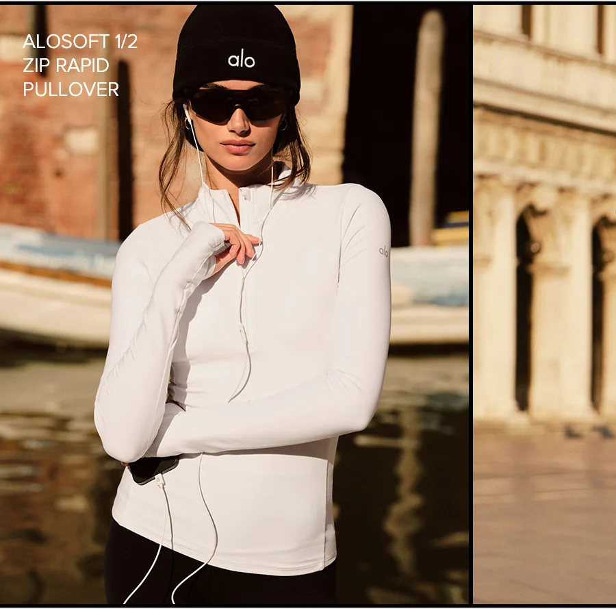 ALOSOFT 1/2 ZIP RAPID PULLOVER