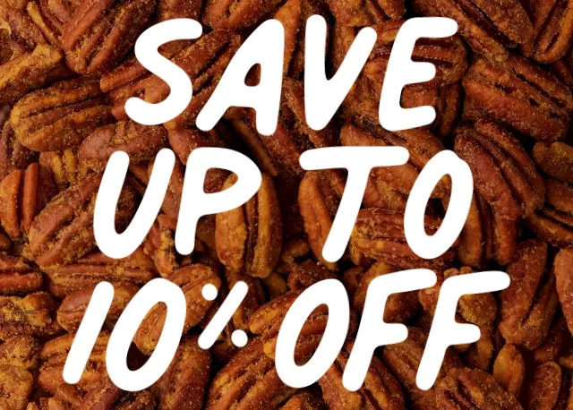 SAVE UP TO 10% OFF