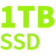 1TB SSD.