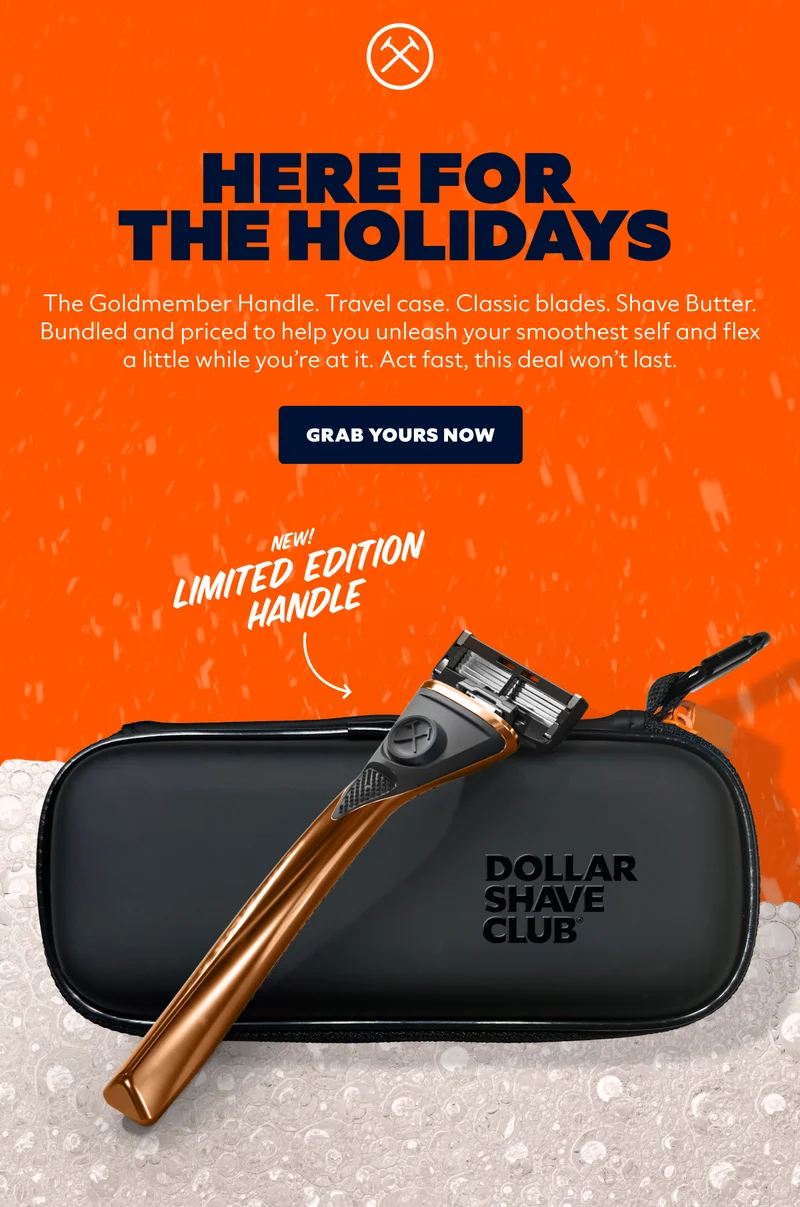 HERE FOR THE HOLIDAYS | NEW! LIMITED EDITION HANDLE | CTA: GRAB YOURS NOW