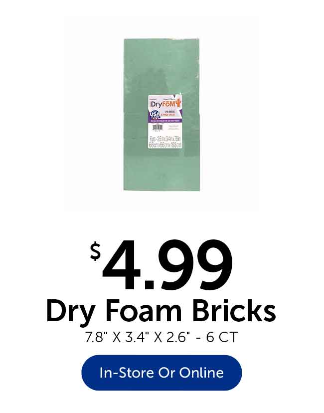 Dry Foam Bricks