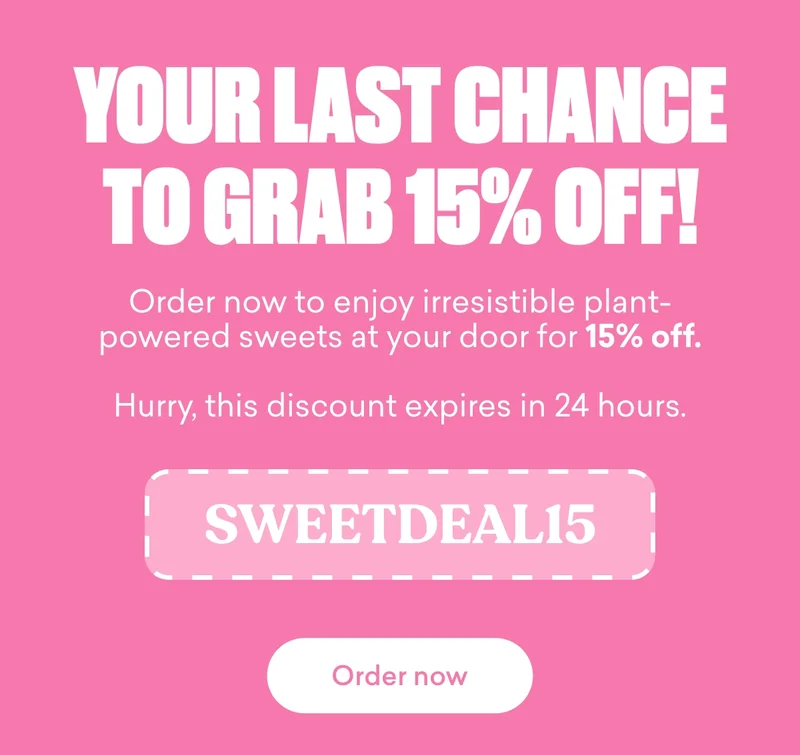 Your last chance to grab 15% off!