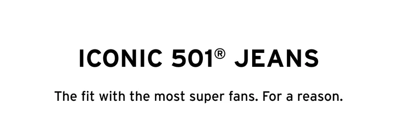 ICONIC 501® JEANS