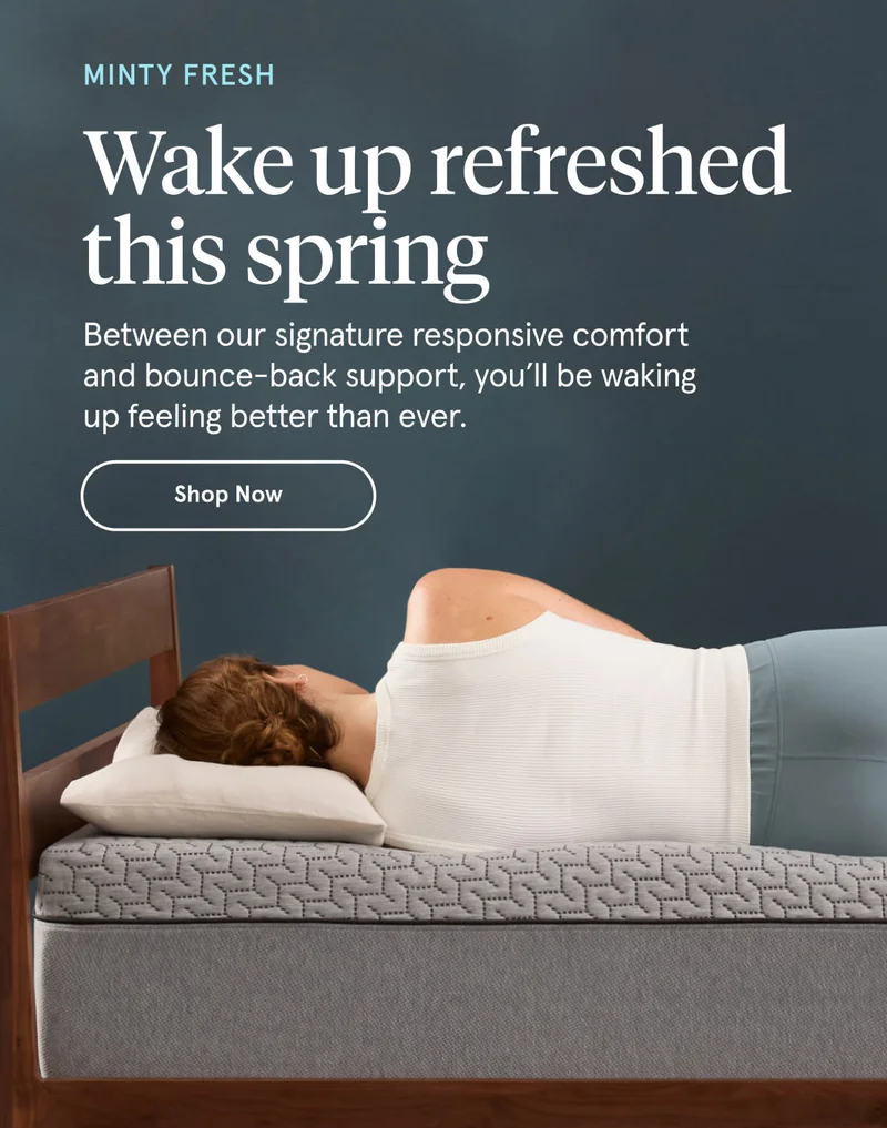 Minty Fresh | Wake up refreshed this spring | Shop Now